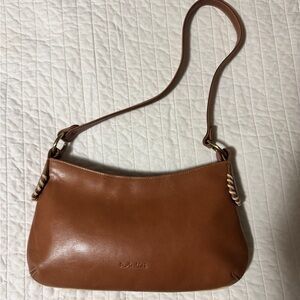 Medici Brown Leather Shoulder Bag